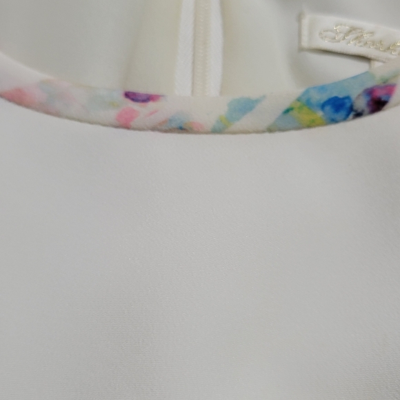 Shoshanna Abstract Floral Stiped Sleeveless Shift Dress Size 6 Anthropologie - Picture 12 of 16